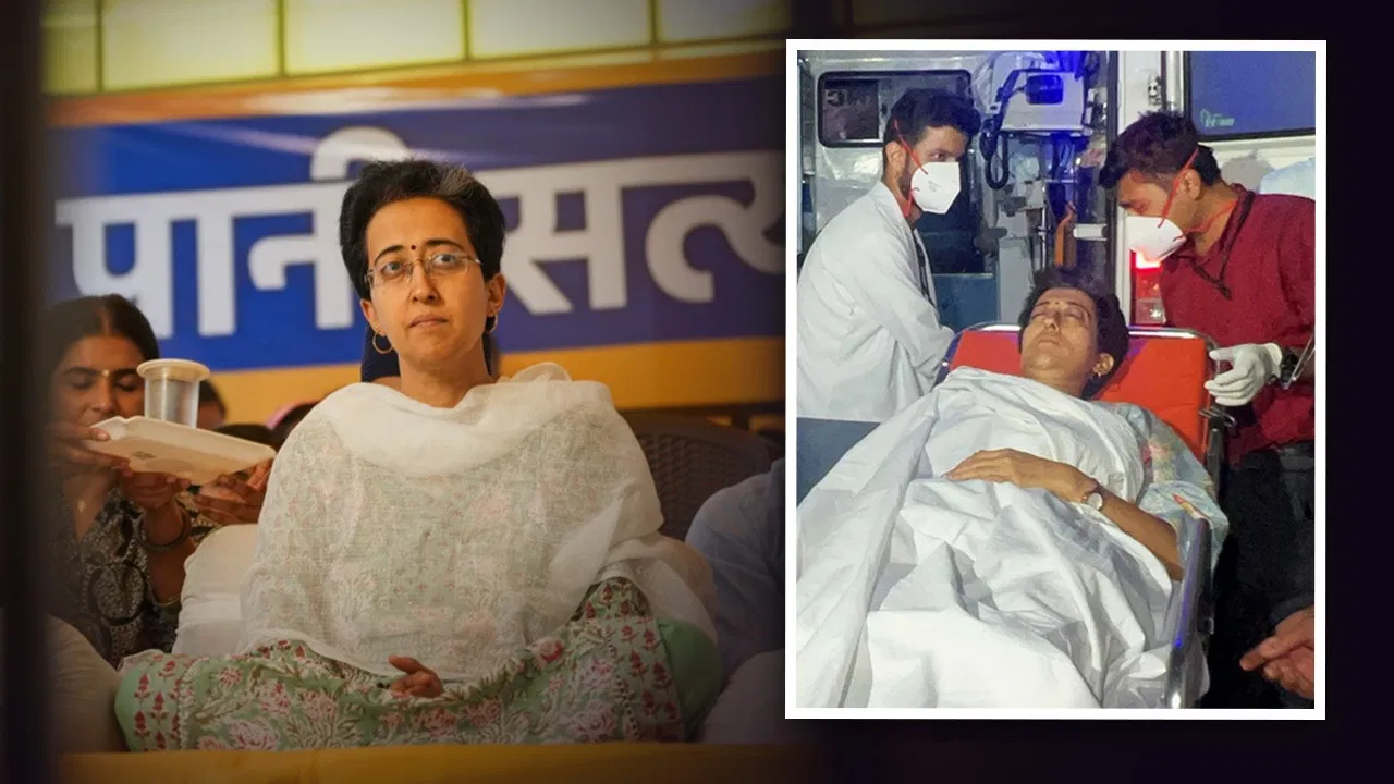 अनशन पर बैठीं दिल्ली की जल मंत्री आतिशी की तबीयत बिगड़ी, LNJP के ICU में भर्ती